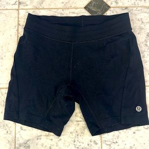 Men’s black athletic shorts